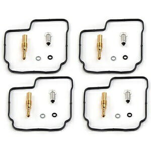 4x Lu^[CLbgYLbgz_ CBR600F CB400F CB-1- 4x Carburetor Repair Kit Carbohydrate Kit For Honda CBR600F CB400F CB-1-