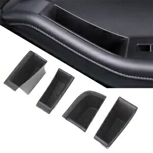 Ԃ̃CeACeAhA[{bNXz_[{bNX}c_ 3 ANZ 2020 - Car interior interior door storage box holder box for Mazda 3 Axela 2020 black-