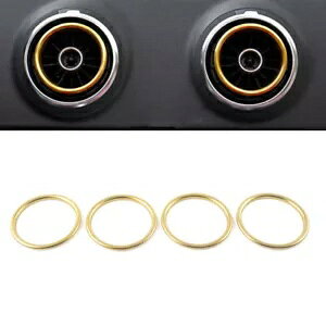 R\[󒲃xgoOJo[ AEfB A1 S1 8X 10-18p- Console Air Conditioning Vent Outlet Ring Cover for Audi A1 S1 8X 10-18-