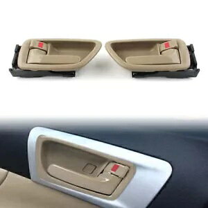 CeAhAnhO[Xg[N[o[ + Eg^Ao 2000-2004- Interior door handle gray stone chrome lever left + right for Toyota Avalon 2000-2004-