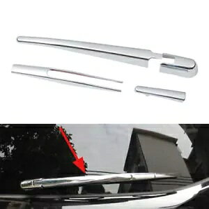 �e�[�����A�E�B���h�E���C�p�[�J�o�[�g�����N���[���X�o���t�H���X�^�[ 2013-18- Tail rear window wiper cover trim chrome for Subaru Forester 2013-18- �y���s�A���i�z