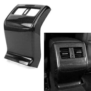 リアアームレストエアベントカバーカーボンファイバーホンダアコード 10th 2018-2022- Rear armrest air vent cover carbon fiber for Honda Accord 10th 2018-2022-