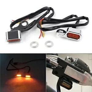 ~j LED CWP[^[ACG[CgACWP[^[AI[goCnho[Lbg- Mini LED Indicator, Yellow Light, Indicator, Motorcycle Handlebar Kit-