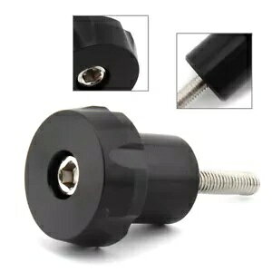 BMW R NineT�p���A�t�F���_�[�V�[�g�^�u�l�W�p�N�C�b�N�e���V���i�[ �u���b�N- Quick tensioner for rear fender seat tab screws for BMW R NineT black- �y���s�A���i�z