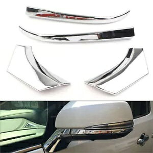 A~[TCho[Jo[g g^ V^ RAV4 2019-20 N[- Rear Mirror Side Bar Cover Trim for Toyota New RAV4 2019-20 Chrome-