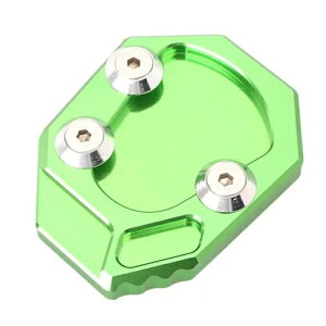 TChX^htbggv[gpbhO[}n YZF-R1 2009-2015- Side stand foot magnification plate pad green for Yamaha YZF-R1 2009-2015-