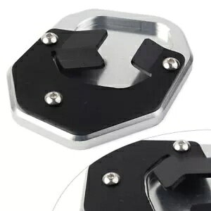 }n Tenere 700 2019 TChX^hgv[gpbhVo[- For Yamaha Tenere 700 2019 Side Stand Foot Enlargement Plate Pad Silver-