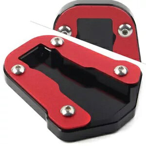 �T�C�h�X�^���h �p�b�h �G�N�X�e���V���� �z���_ CRF300L CRF300 �����[ 21-22 CNC ���b�h- Side stand pad extension for Honda CRF300L CRF300 rally 21-22 CNC red- �y���s�A���i�z
