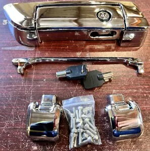 OS&D Advanblack n[[cA[pbNpN[qW&b`Lbg OS&D Advanblack CHROME HINGES & LATCH KIT FOR HARLEY TOUR PAK