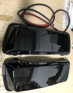OS&D Advanblack rrbhubN ThobOWJo[ n[[c[O 1994-2013p OS&D Advanblack Vivid Black Saddlebag Lid Cover for Harley Touring 1994-2013
