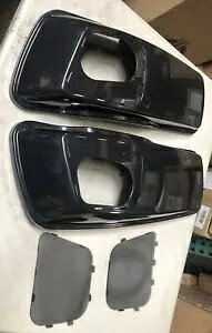 OS&D Advanblack ���h�� 6X9 �T�h���o�b�O�X�s�[�J�[�W 2014 �N�ȍ~�̃c�[�����O�p OS&D Advanblack Unpainted 6X9 SADDLEBAG SPEAKER LIDS FOR 2014+ TOURING �y���s�A���i�z