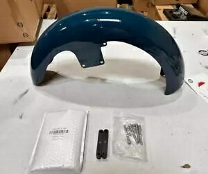 OS&D AhoubN r[h eB[ 21" r[ tgtF_[ '09-'22 n[[p OS&D Advanblack Billiard Teal 21" REVEAL FRONT FENDER FOR '09-'22 HARLEY