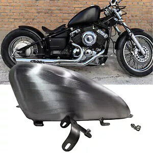 I[goCK\R^N 13L }nhbOX^[ 400 650 2010-2017 Vo[V Motorcycle Petrol Fuel Tank 13L For YAMAHA DRAGSTAR 400 650 2010-2017 Silver New