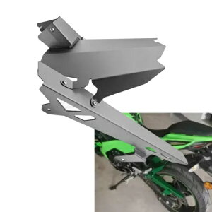 O[A^CtF_[`F[K[hJo[ KAWASAKI Ninja400 Z400 Ninja250 ka Gray Rear Tire Fender Chain Guard Cover For KAWASAKI Ninja400 Z400 Ninja250 ka