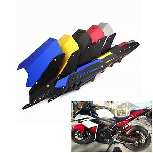 1Pc ブルーリアマッドガードチェーンガードカバーヤマハ MT03 R3 R25 CNC 2013-2020 1Pc Blue Rear Mudguard Chain Guard Cover For YAMAHA MT03 R3 R25 CNC 2013-2020