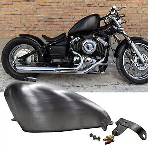1 ZbgK\KXR^N 13L }nhbOX^[ 400 650 1996-2009 Vo[V 1Set Petrol Gas Fuel Tank 13L For YAMAHA DRAGSTAR 400 650 1996-2009 Silver New