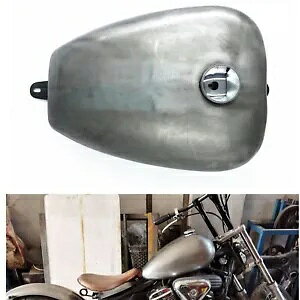1 Zbg 17L hVo[K\KXR^NƃLbvz_XeB[h 400 600 1Set 17L Unpainted Silver Petrol Gas Fuel Tank With Cap For HONDA Steed 400 600