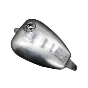 Vo[I[goCR^N 10L Lbvtz_XeB[h 400 600 V Silver Motorcycle Handmade Fuel Tank 10L With Cap For HONDA Steed 400 600 New