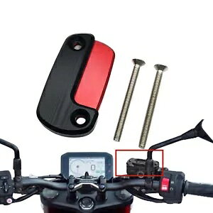 ���b�h���A�u���[�L�t���[�h���U�[�o�[�J�o�[�z���_ CB150R CB250R CB300R 2018-2023 ka Red Rear Brake Fluid Reservoir Cover For HONDA CB150R CB250R CB300R 2018-2023 ka �y���s�A���i�z