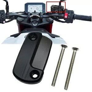 ubNAu[Lt[hU[o[Jo[z_ CB150R CB250R CB300R 2018-23 ka Black Rear Brake Fluid Reservoir Cover For HONDA CB150R CB250R CB300R 2018-23 ka