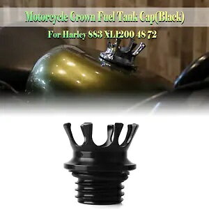 ubNK\KXR^NLbvn[[X|[cX^[ 883 XL1200 48 72 _Ci 1992+ Black Petrol Gas Fuel Tank Cap For Harley Sportster 883 XL1200 48 72 Dyna 1992+