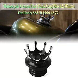 1x K\KXR^NLbvn[[X|[cX^[ 883 XL1200 48 72 _Ci 1992+ V 1x Petrol Gas Fuel Tank Cap For Harley Sportster 883 XL1200 48 72 Dyna 1992+ New