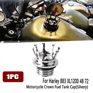 Vo[K\KXR^NLbvn[[X|[cX^[ 883 XL1200 48 72 _Ci 1992+ Silver Petrol Gas Fuel Tank Cap For Harley Sportster 883 XL1200 48 72 Dyna 1992+