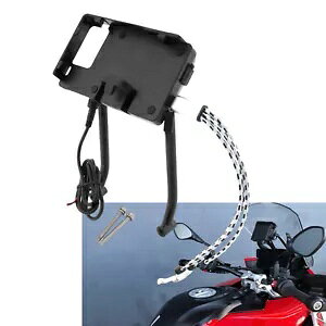I[goC GPS irQ[VdbuPbg + [dz_[ BMW S1000XR 20-21 Motorcycle GPS Navigation Phone Bracket + Charger Holder For BMW S1000XR 20-21