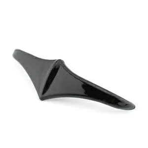 �u���b�N ���A�t�F���_�[ �g���[�����O ���[�f�B���O �G�b�W �`�b�v �g���� �n�[���[ �c�[�����O ���[�h�L���O�p 1x Black Rear Fender Trailing Leading Edge Tip Trim For Harley Touring Road King 1x