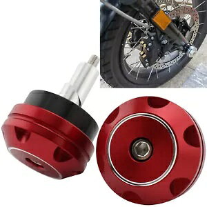 ���b�h�t�����g�z�C�[���A�N�X���i�b�g�L���b�v�J�o�[ BMW RnineT 2017-2022 2018 2019 A 2�� Red Front Wheel Axle Nut Cap Covers For BMW RnineT 2017-2022 2018 2019 A 2pcs �y���s�A���i�z