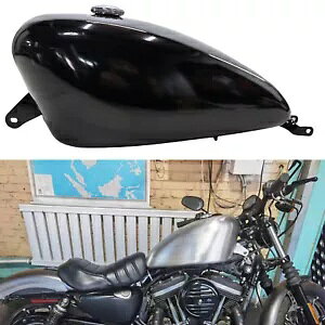 I[goCK\KXR^N 19L n[[X|[cX^[ 2006-22 OXubNV Motorcycle Petrol Gas Fuel Tank 19L For Harley Sportster 2006-22 Gloss Black New
