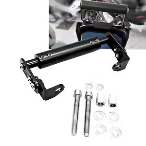 db GPS irQ[VuPbg}Ego[jo[TIt[hoCNpubN Phone GPS Navigation Bracket Mount Bar For Universal off-road motorcycle Black