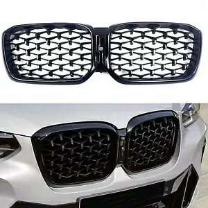 BMW X3 X4 G01 G02 2022 �v�������[�X�t�����g�o���p�[���W�G�[�^�[�O�����O�����V- For BMW X3 X4 G01 G02 2022 pre-release front bumper radiator grille grille new- �y���s�A���i�z