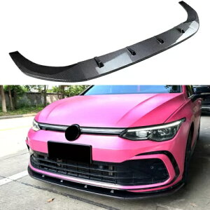 tHNX[QSt 8 Mk8 GTI Rline 2020-2023 Ԃ̃tgop[X|C[bv- For Volkswagen Golf 8 Mk8 GTI Rline 2020-2023 car front bumper spoiler lip-
