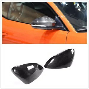 2 J[{t@Co[~[LbvWK[ F ^Cv 2013 2014 2015-2016 ubN- 2 PCS Carbon Fiber Mirror Cap for Jaguar F Type 2013 2014 2015-2016 Black-