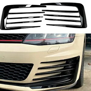 tHOvCOJo[pl VW St 7 GTI 2013-16 ubN- Fog lights ventilation grille cover panel for VW Golf 7 GTI 2013-16 black-