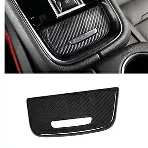 カーボンファイバー灰皿収納ボックスカバーキットポルシェパナメーラ 2017-21- Carbon fiber ashtray storage box cover kit for Porsche Panamera 2017-21-