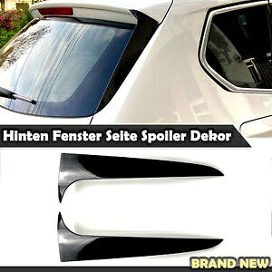BMW X3 F25 2011-2017 2015 ubNAEBhETChX|C[Ji[hXvb^[- For BMW X3 F25 2011-2017 2015 black rear window side spoiler canard splitter-