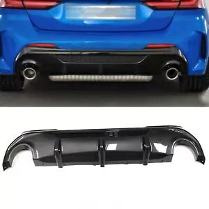 2019-2023 BMW F40 1 V[YAop[fAGL][XgfBt[U[bv CB bN- For 2019-2023 BMW F40 1 Series Rear Bumper Dual Exhaust Diffuser Lip CB Look-