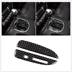 �t�H�[�h �}�X�^���O 2015-2023 �p�l���t���[���J�o�[�g�����J�[�{���t�@�C�o�[- For Ford Mustang 2015-2023 Panel Frame Cover Trim Carbon Fiber- �y���s�A���i�z