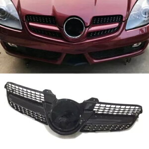 �x���c SLK R171 SLK200 300 350 SLK55 2008-2010 2009 �t�����g�o���p�[�O���� 1X- For Benz SLK R171 SLK200 300 350 SLK55 2008-2010 2009 front bumper grille 1X- �y���s�A���i�z