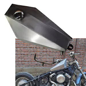 8L I[goCK\^N RWt }n hbOX^[ 400 650 Vo[p- 8L Motorcycle Gas Tank with Fuel Lid for Yamaha Dragstar 400 650 Silver Replacement-