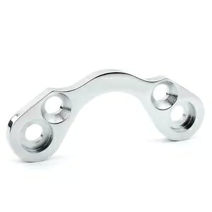 Springer CU[ nho[ c[ A_v^[ Ro[^[ 4.75C` - 3.5C` n[[ N[ IUp- Springer Riser Handlebar Tree Adapter Converter 4.75"" to 3.5"" for Harley Chrome IU-