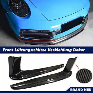 |VF J 992 2018-2022 tHOvCgp- For Porsche Carrera 992 2018-2022 fog lights ventilation trim-