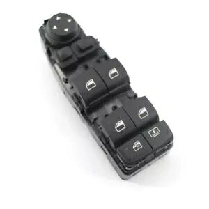 �u���b�N�ԃC���e���A�p���[�}�X�^�[�E�B���h�E�X�C�b�` BMW F01 F02 F10 F30 �V����- Black Car Interior Power Master Window Switch for BMW F01 F02 F10 F30 New- �y���s�A���i�z