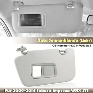 2008 2009-2014 XoCvbT WRX STI tgToCU[Ă~- For 2008 2009-2014 Subaru Impreza WRX STI front left sun visor sunscreen-