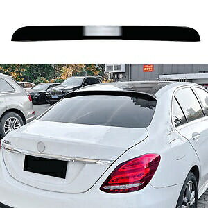 xc C NX W205 2015-2021 C43 C63 AMG gNXvb^[[tAECO- For Benz C class W205 2015-2021 C43 C63 AMG trunk splitter roof rear wing-