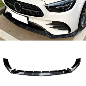 xc E NX W213 E260 E300 AMG 2021-23 2022 tgop[X|C[bv- For Benz E-Class W213 E260 E300 AMG 2021-23 2022 Front Bumper Spoiler Lip-