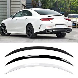 ZfXxc CLS NX C257 2019-2022 AX|C[AECO- For Mercedes Benz CLS class C257 2019-2022 rear spoiler rear wing black decor-
