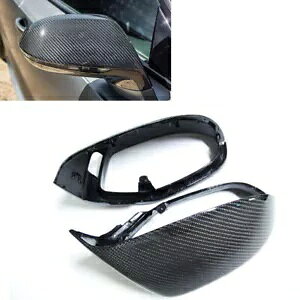 Audi A7 S7 RS7 2011+ �p�J�[�{���t�@�C�o�[�~���[�L���b�v�����p- Carbon fiber mirror caps replacement for Audi A7 S7 RS7 2011+- �y���s�A���i�z